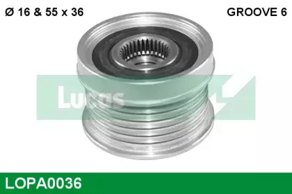 Механизм свободного хода генератора LUCAS ENGINE DRIVE купить