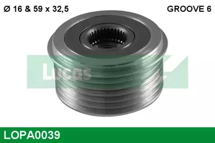 Механизм свободного хода генератора LUCAS ENGINE DRIVE купить