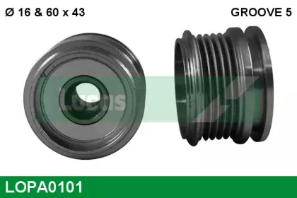 Механизм свободного хода генератора LUCAS ENGINE DRIVE купить