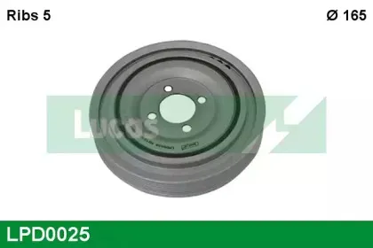 Ременный шкив, коленчатый вал LUCAS ENGINE DRIVE купить