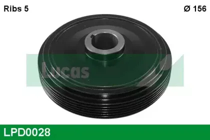 Ременный шкив, коленчатый вал LUCAS ENGINE DRIVE купить