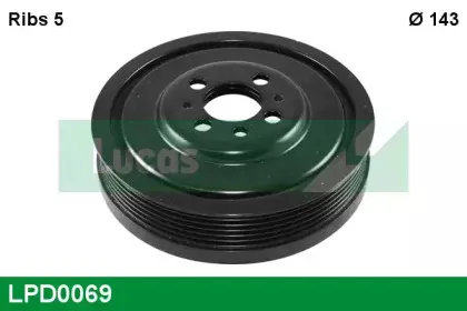 Ременный шкив, коленчатый вал LUCAS ENGINE DRIVE купить