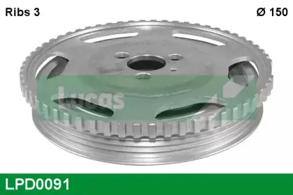 Ременный шкив, коленчатый вал LUCAS ENGINE DRIVE купить