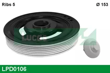 Ременный шкив, коленчатый вал LUCAS ENGINE DRIVE купить