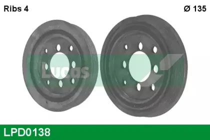 Ременный шкив, коленчатый вал LUCAS ENGINE DRIVE купить