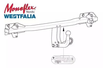Прицепное оборудование MONOFLEX купить