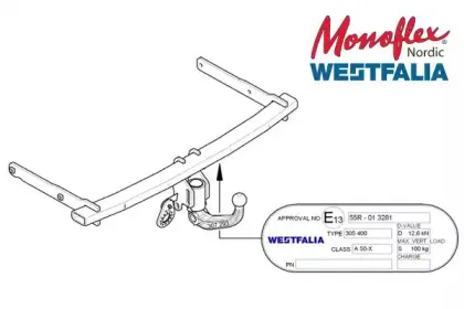 Прицепное оборудование MONOFLEX купить