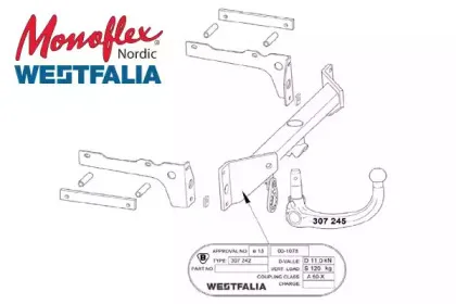 Прицепное оборудование MONOFLEX купить