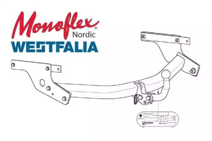 Прицепное оборудование MONOFLEX купить