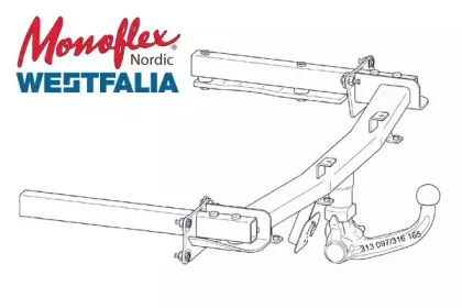 Прицепное оборудование MONOFLEX купить