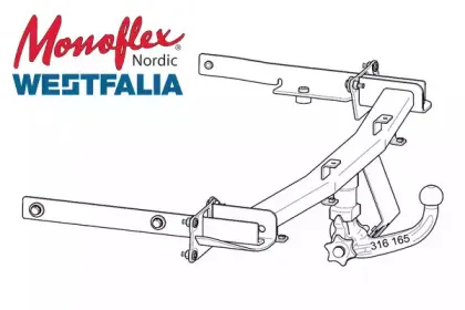 Прицепное оборудование MONOFLEX купить