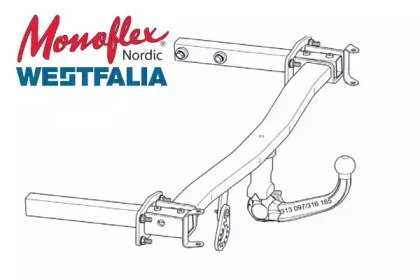 Прицепное оборудование MONOFLEX купить