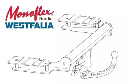 Прицепное оборудование MONOFLEX купить