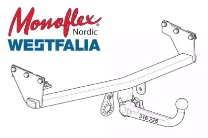 Прицепное оборудование MONOFLEX купить