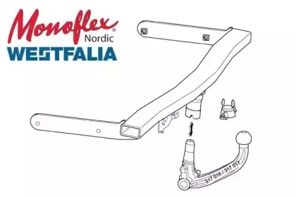 Прицепное оборудование MONOFLEX купить