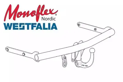 Прицепное оборудование MONOFLEX купить