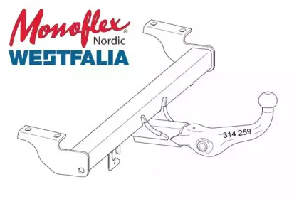 Прицепное оборудование MONOFLEX купить