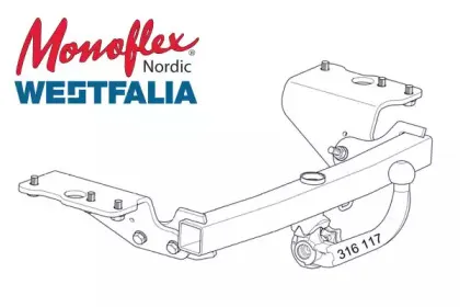 Прицепное оборудование MONOFLEX купить