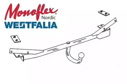 Прицепное оборудование MONOFLEX купить