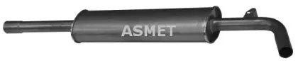 Средний глушитель выхлопных газов ASMET купить