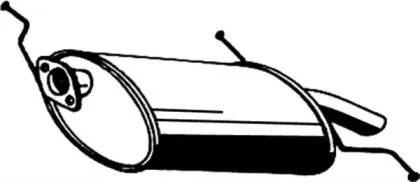 Глушитель выхлопных газов конечный ASMET купить