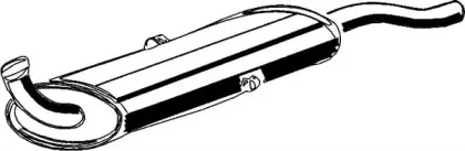 Глушитель выхлопных газов конечный ASMET купить