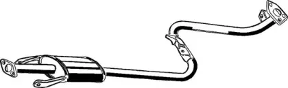 Средний глушитель выхлопных газов ASMET купить