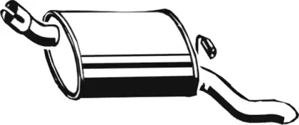 Глушитель выхлопных газов конечный ASMET купить