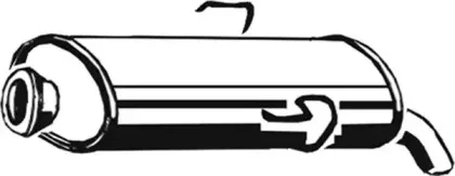 Глушитель выхлопных газов конечный ASMET купить
