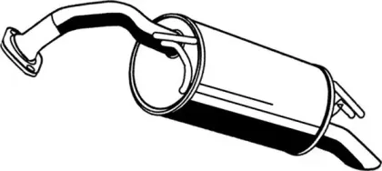 Глушитель выхлопных газов конечный ASMET купить