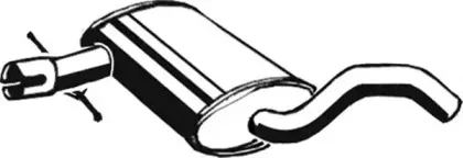 Средний глушитель выхлопных газов ASMET купить