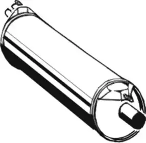 Глушитель выхлопных газов конечный ASMET купить