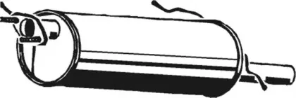 Глушитель выхлопных газов конечный ASMET купить