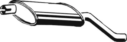 Глушитель выхлопных газов конечный ASMET купить