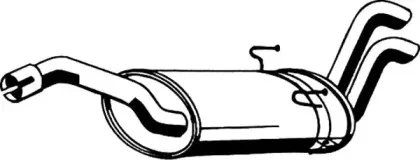 Глушитель выхлопных газов конечный ASMET купить