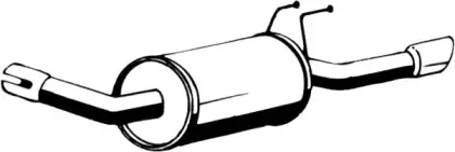 Глушитель выхлопных газов конечный ASMET купить