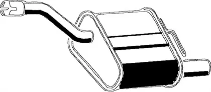 Глушитель выхлопных газов конечный ASMET купить