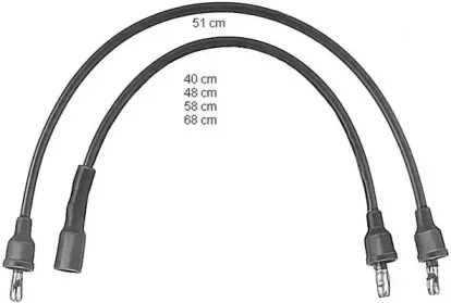 Комплект проводов зажигания CHAMPION купить