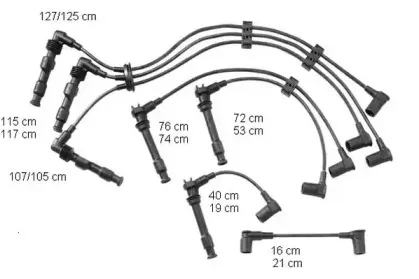 Комплект проводов зажигания CHAMPION купить