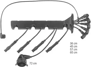 Комплект проводов зажигания CHAMPION купить