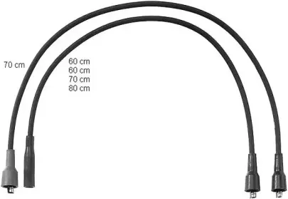 Комплект проводов зажигания CHAMPION купить