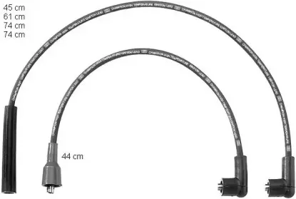 Комплект проводов зажигания CHAMPION купить