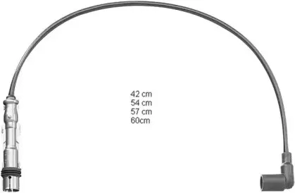 Комплект кабелів запалювання AUDI A1/A3 / SEAT ALTEA/IBIZA/LEON / SKODA FABIA / VW GOLF/POLO CHAMPION купить