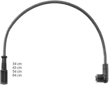 Комплект проводов зажигания CHAMPION купить