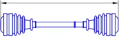 Приводной вал SERCORE купить