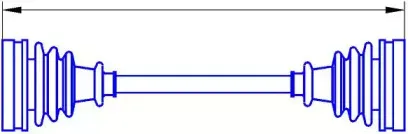 Приводной вал SERCORE купить