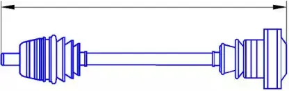 Приводной вал SERCORE купить