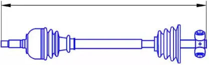 Приводной вал SERCORE купить