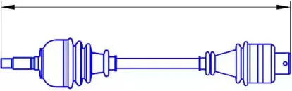 Приводной вал SERCORE купить
