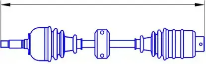 Приводной вал SERCORE купить